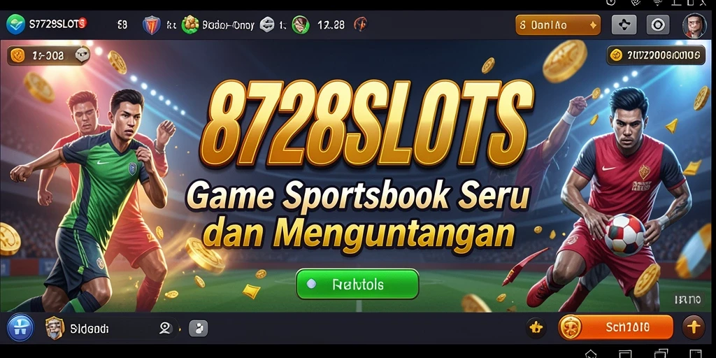 Gameplay seru pada aplikasi Sportsbook 8728SLOTS yang mendebarkan.