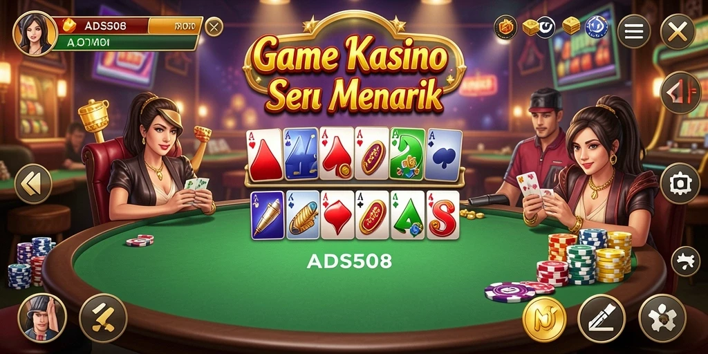 Gameplay menarik dari permainan Kasino di ADS508
